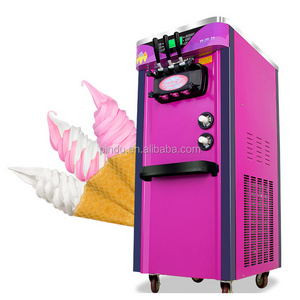 big capacity self-cleaning soft ice cream machine/soft ice cream vending machine for sale