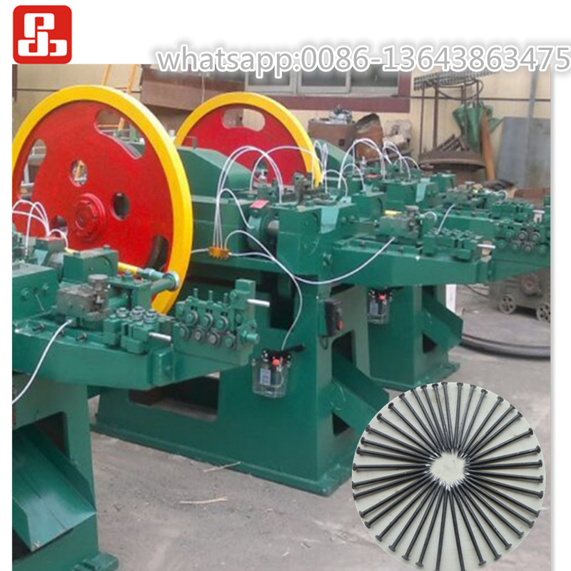 high speed iron steel wire nails nail making machine