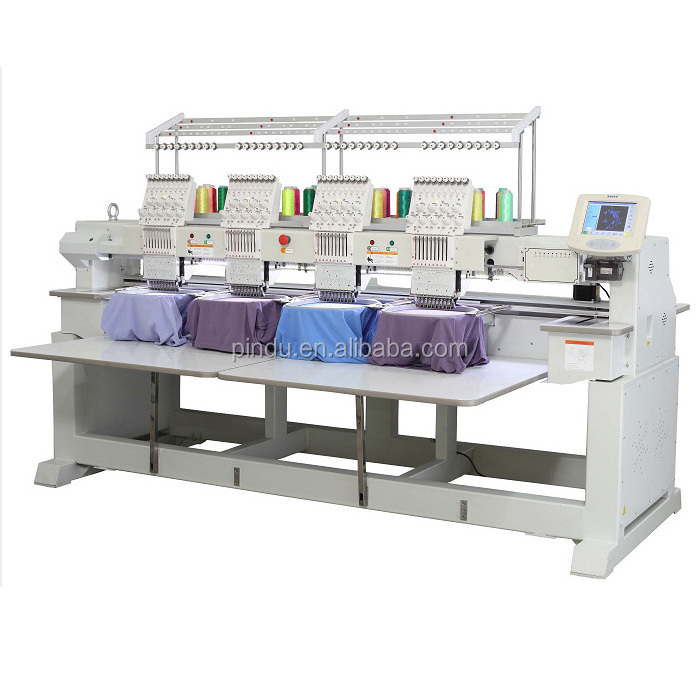 China small multi needle hoodie cap garment pants bed sheet embroidery machine/embroidery designs sewing machines