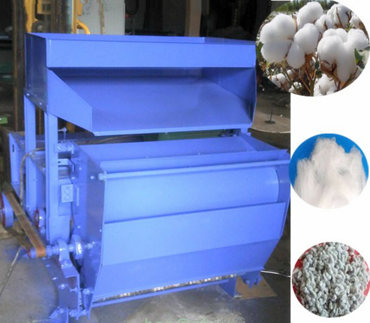 cotton seed separating machine/small ginned cotton cleaning ginning machine