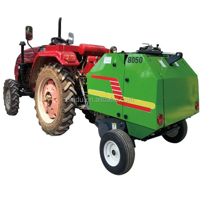 automatic mini round pine grass rice wet dry straw baler machine for sale/wheat straw baling machine for ensilage