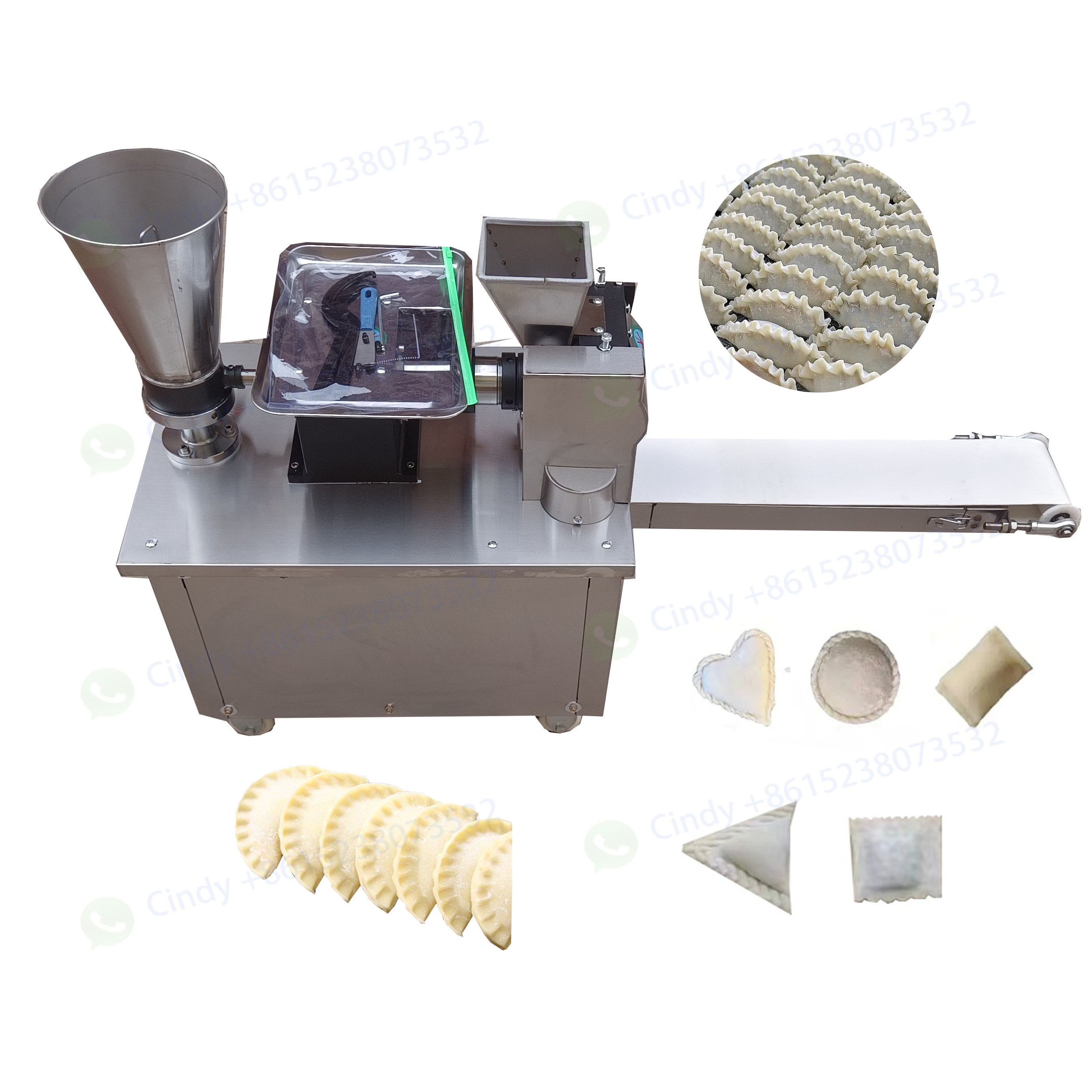 Automatic Dumpling Machine Manual Folding Large Pie Making Big Empanada Machine Forming Samosa Making Machine