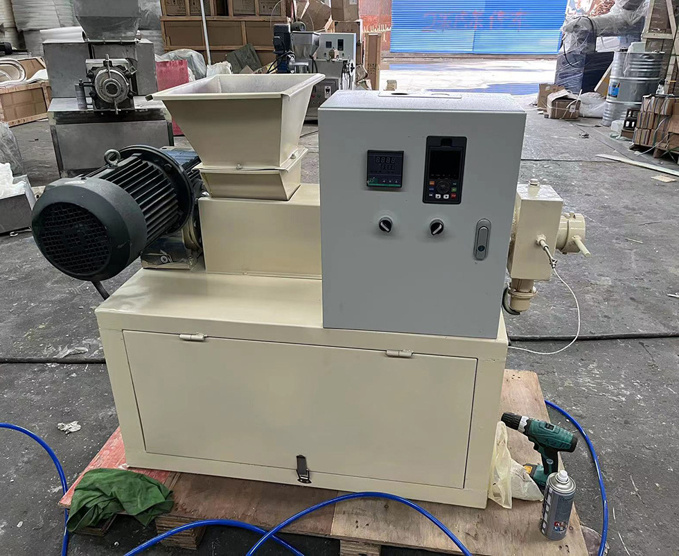 200 KG/H Soap Making Machine mini plodder machine for   Soap bar forming