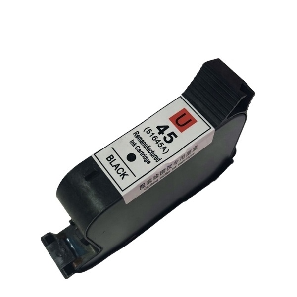 Pinelime Remanufactured Ink Cartridge Hp45 51645A Plotter Cartridge Full Printer Accessory Ink Cartridge 1:1 Defective Product