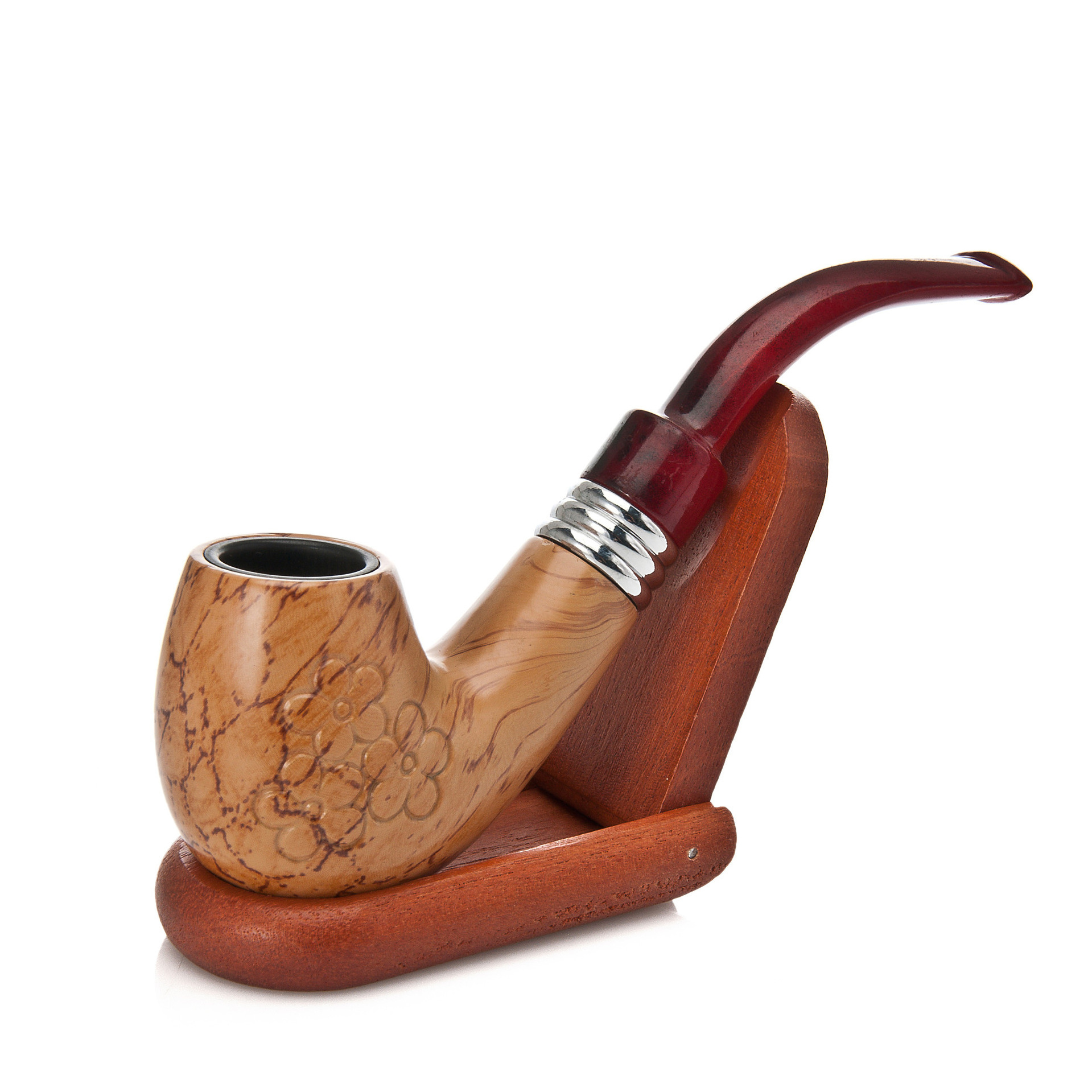 Tobacco Pipes exquisite Carved leaf special Designs Smoking Pipe