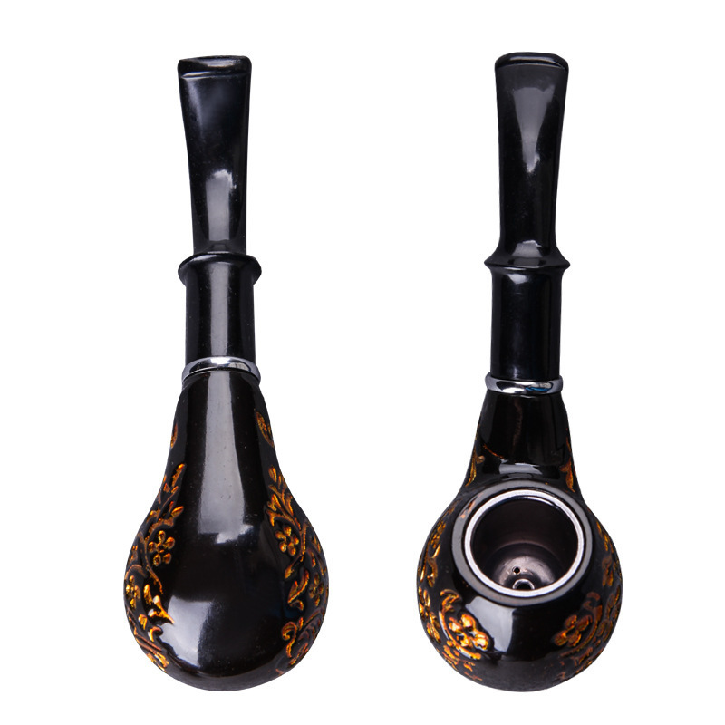 Tobacco Pipes exquisite Carved leaf special Designs Smoking Pipe