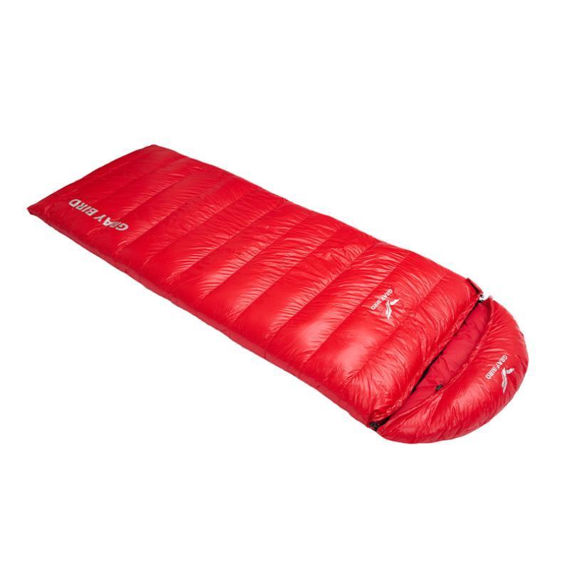 New Outdoor Camp Hiking Carrying Case Blue Fall Spring Single Light Sleeping Bag