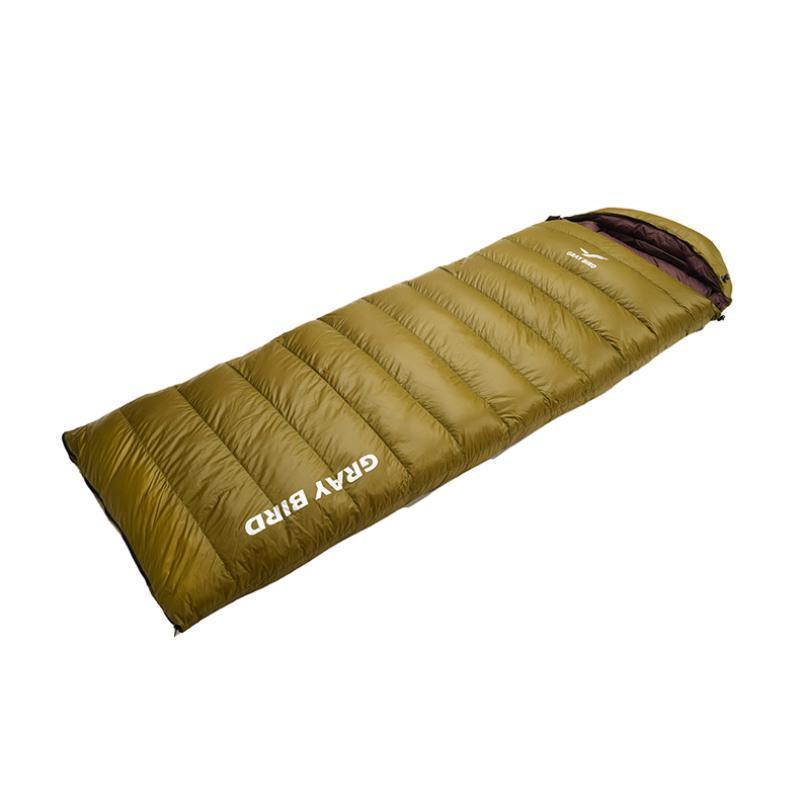 New Outdoor Camp Hiking Carrying Case Blue Fall Spring Single Light Sleeping Bag