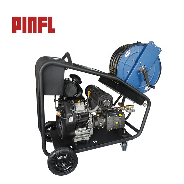 PINFL BX/BXT Series 110Bar 110Lpm  High Pressure Sewer and Pipe Cleaning Machine