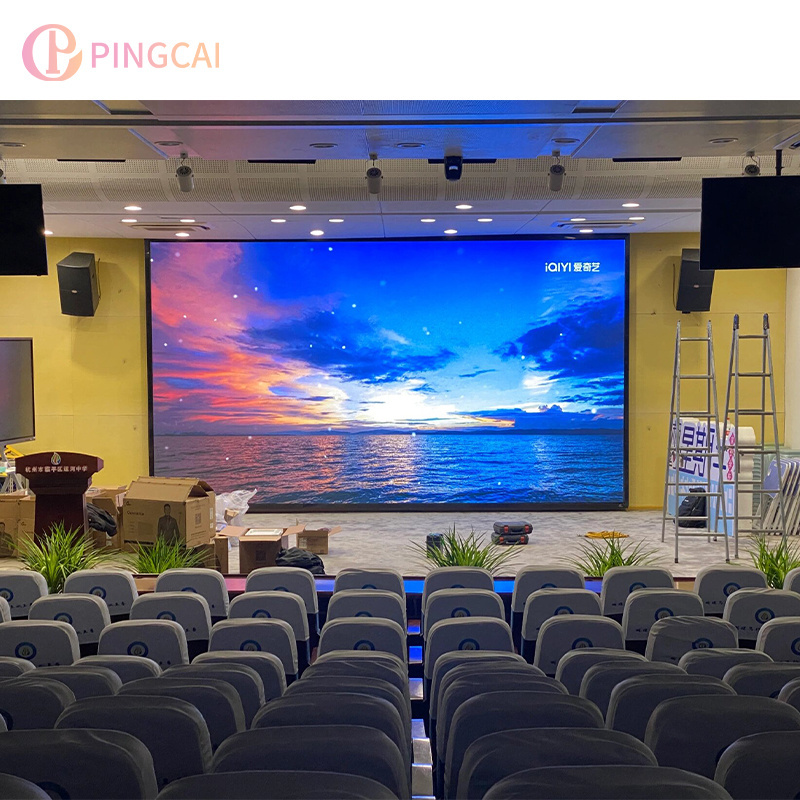 Cob 4K P0.9 P1.2 P1.53 P1.8 Hd Indoor Fixed Led Screen P1 1.56 Led Display Panel Full Color Led Video Wall