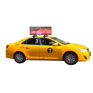 p5 LED Car Display p2.5 Taxi Top LED Display Double Side 4G WIFI Taxi Top Led Display