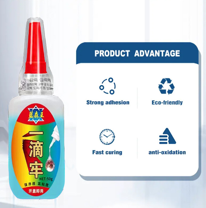 Strong Adhesive Cyanoacrylate (CA) Glue 4g ,26g 40g 50g Instant glue for Plastic, Metal, Wood, PVC, Fast Curing Epoxy Adhesive