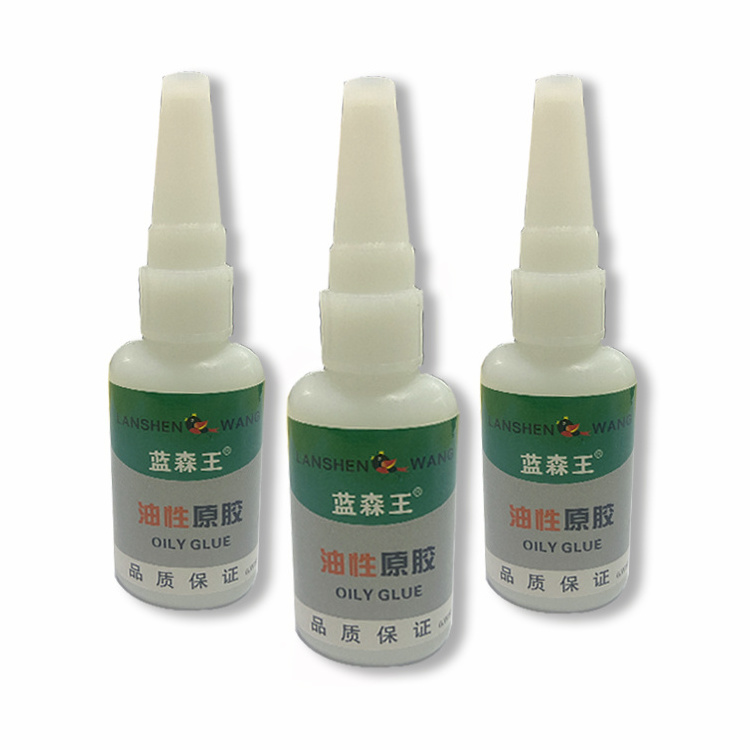 wholesale price strong adhesive Plastic rubber Cyanoacrylate Super Glue fast curing transparent color for shoes