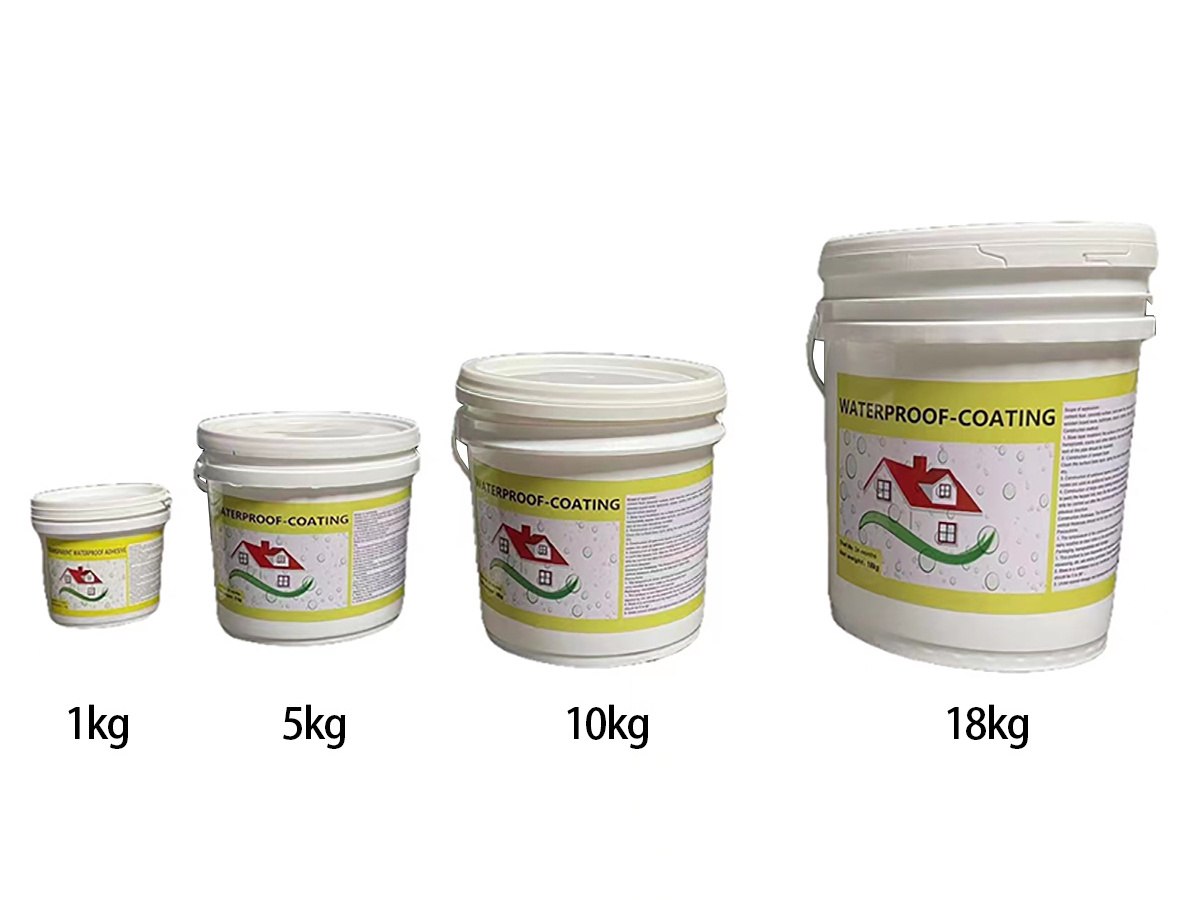 Transparent Waterproof  Insulating Sealant Repair Leaks for exterior wall Concrete roof  Waterproof coating Anti-Leakage Agent