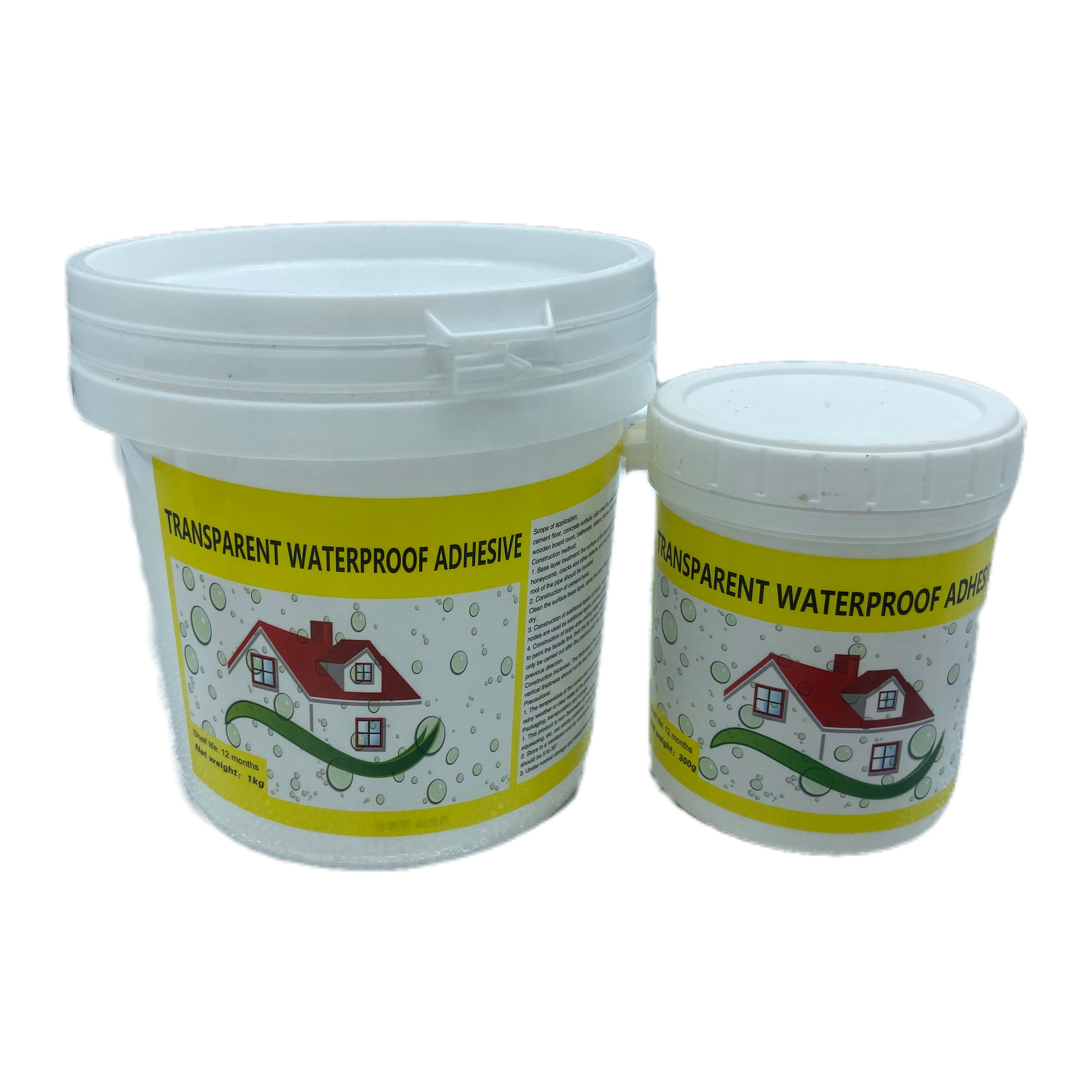 High Flexible Smooth Cementitious Waterproof Coating Water Proofing for Concrete Roof Exterior Wall Floor