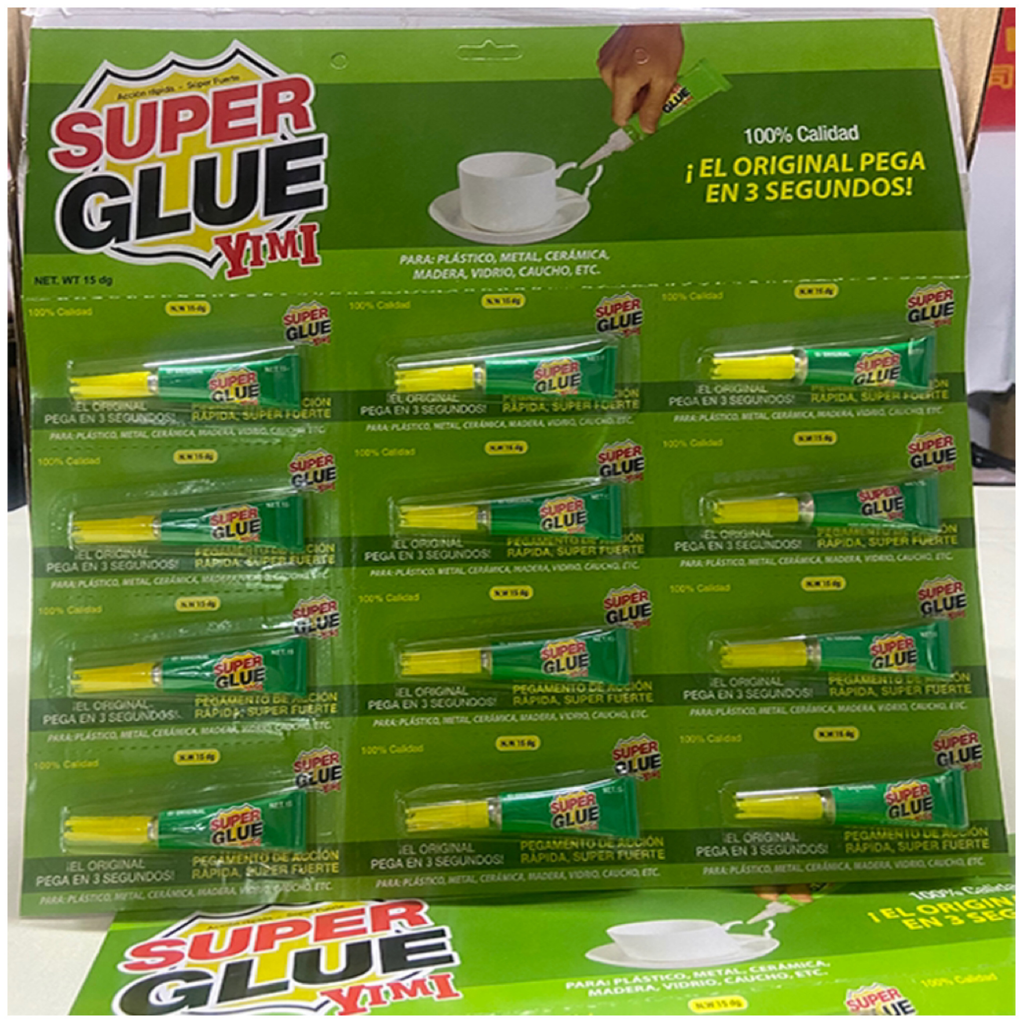 50G Strong Adhesion Plastic Glue Waterproof PVC Glue Universal Super Glue For Rubber And Plastics Metal Ceramics Shoes Gum