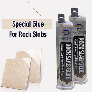 Special glue for rock slate use for bonding of various types of stone countertop water retaining strips