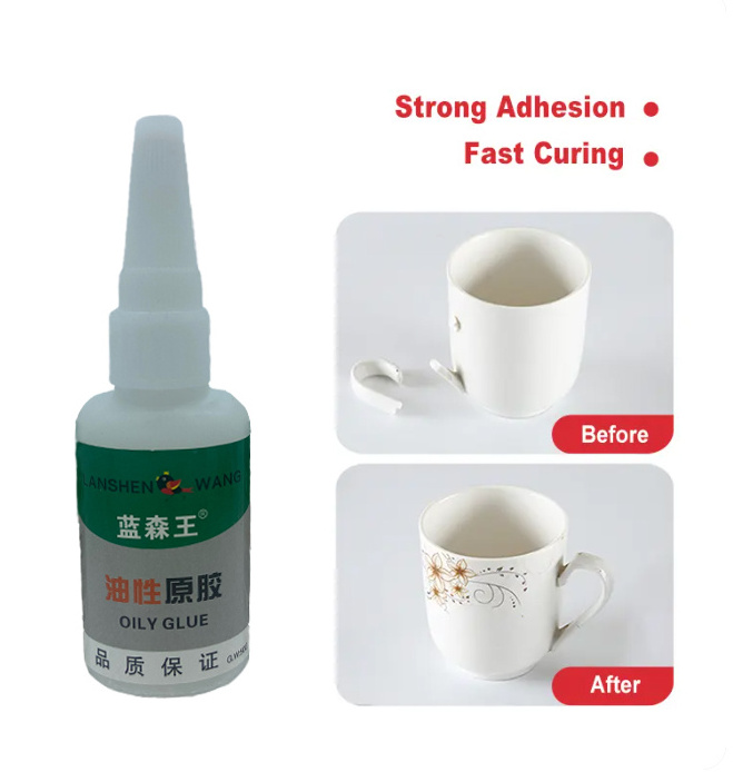 Hot Sale Professional Oil Super Glue High Adhesive Viscosity Leather Plastic Shoe Rubber Wood Instant  Glue for General Use