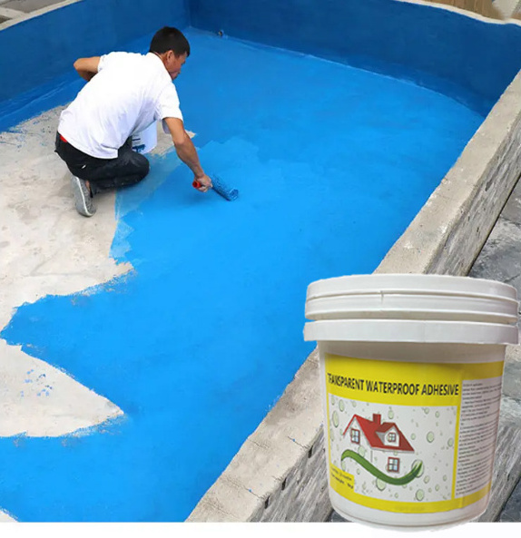 OEM polyurethane Waterproof Multi-Surface Leak Repair Indoor and Outdoor Coating, Water-Based and swimming pool