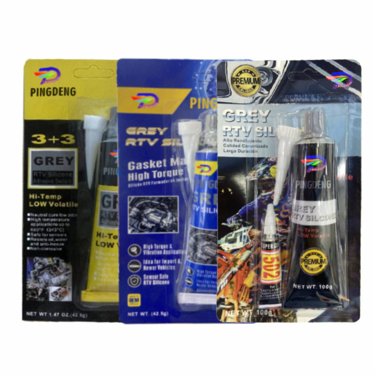 Multiple color options engine sealant adhesive glue RTV Gasket Adhesive Sealant for Motor seal