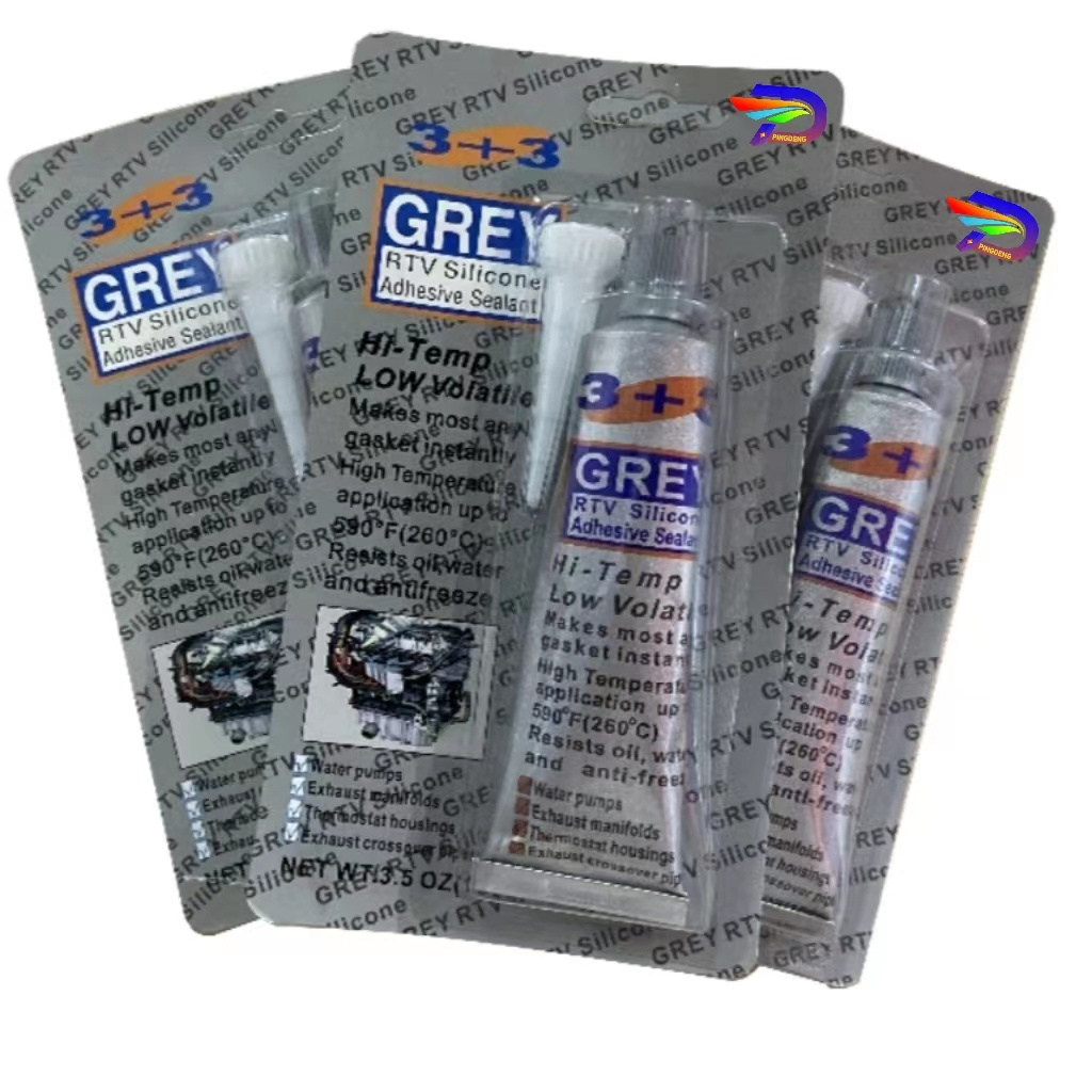 hi-temp general clear black red weld rtv silicone gasket glue strong bonding 50g 80g maker