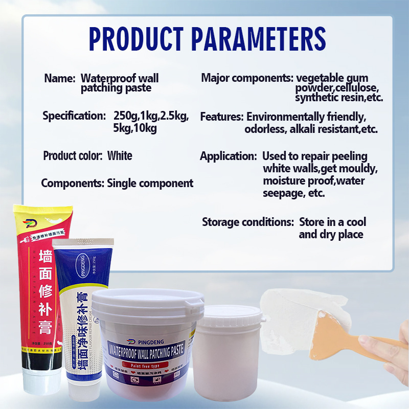 Environmentally friendly Waterproof Latex Paint Wall Repair Paint for concrete wall crack filler