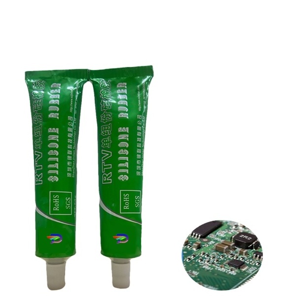 High temp Clear Black Electrical RTV Silicon Sealants Bonding automotive & LED lamp