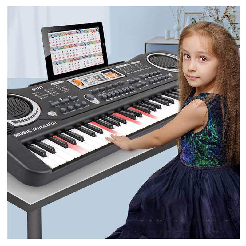 Hot selling professional baby electric organ plastic music piano children's keyboard electronic piano toys