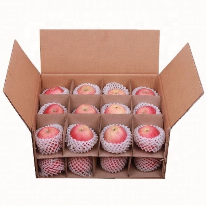 Customized Boxes Foldable Corrugated Fruit Packaging Wax Waterproof Carton For Banana Vegetable Gift