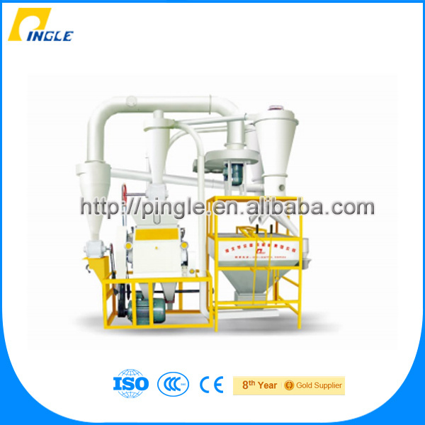 Low Price Pingle Milling Machine , 12T/24H Rice and Corn Milling Machine