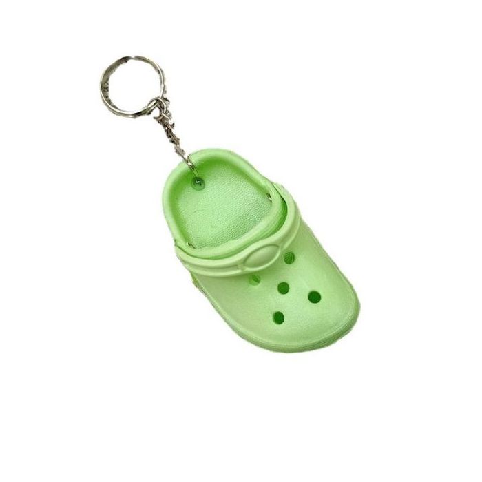 Decoration Pendant Custom Cute Funny Key Chain EVA Mini Croc Shoe Keychain