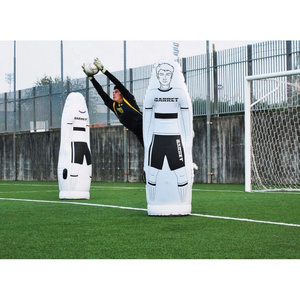 football training equipment hot sale 1.75m inflatable football dummy tumbler mannequin