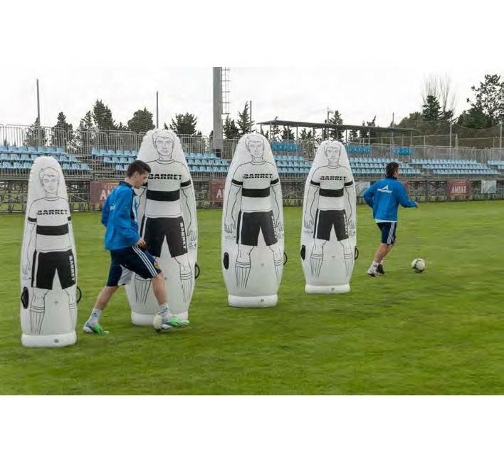 soccer equipment 205cm Air Tumbler Goalkeeper Inflatable Free Kick training Wall with logo printing