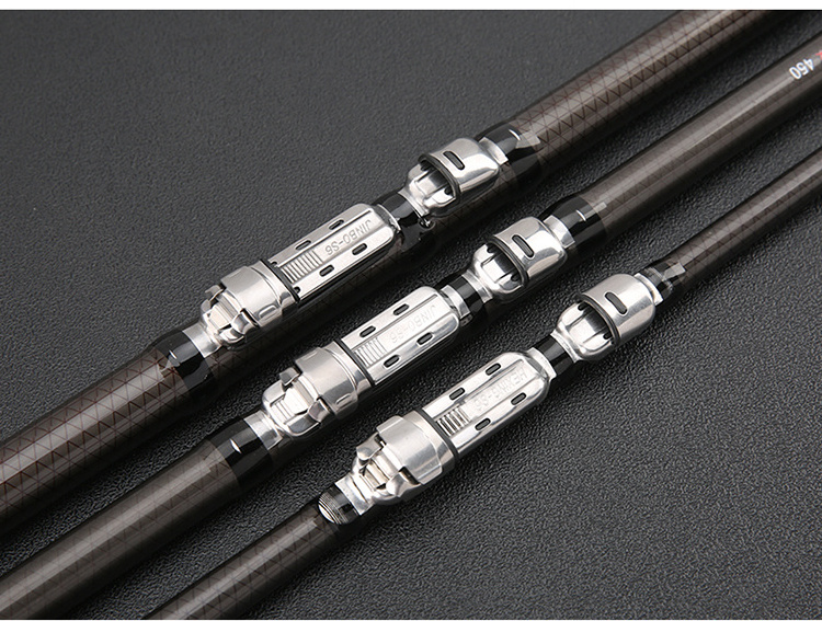 Heroic pole3.6m 4.5m 5.4m 6.3m Pesca 80-150g Telescopic  surf casting rods carbon fiber Power Telescopic Rock Fishing Rod