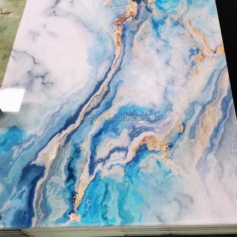 uv board wall panel 4x8 marble plastic sheet 3mm marbling pvc sheets for wall