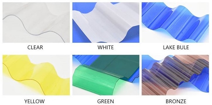 UV Coating Corrugated Plastic PC Roof Panel Polycarbonate Sheet for Green House