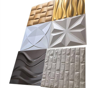 Moisture-proof PVC Wall Cladding Panel Free Modern Decorative Wall Paper Easy Installation 3D Hot Sale Waterproof PVC & UPVC