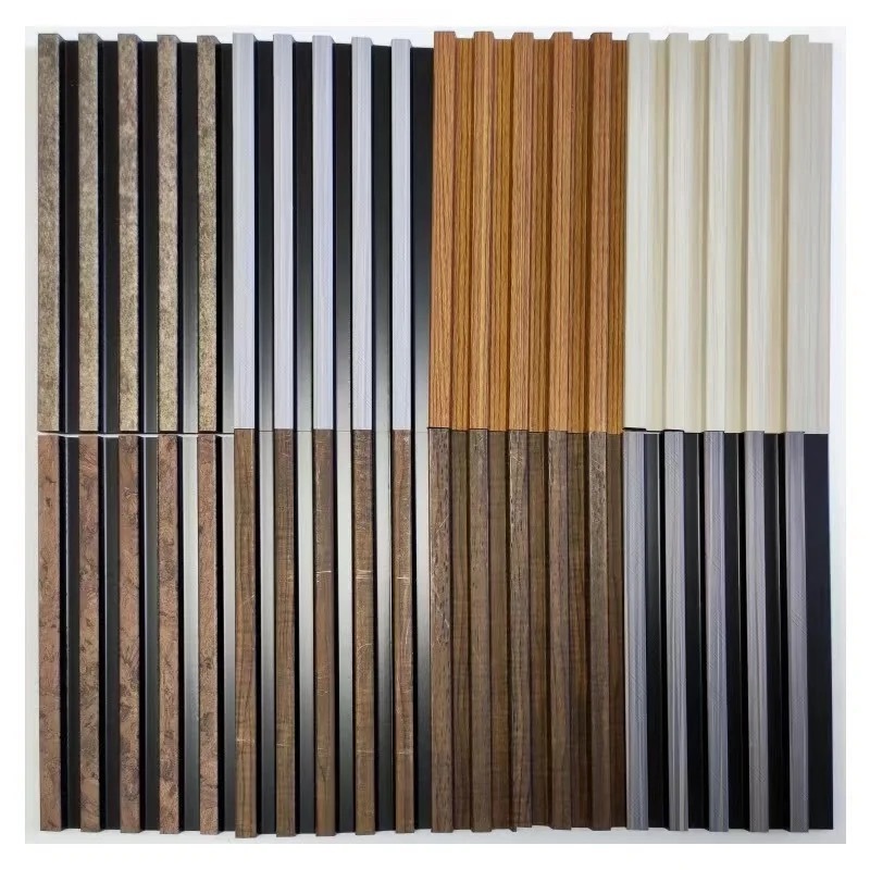 indoor 150*8mm wpc wall panel exterior wpc flutted wall panel