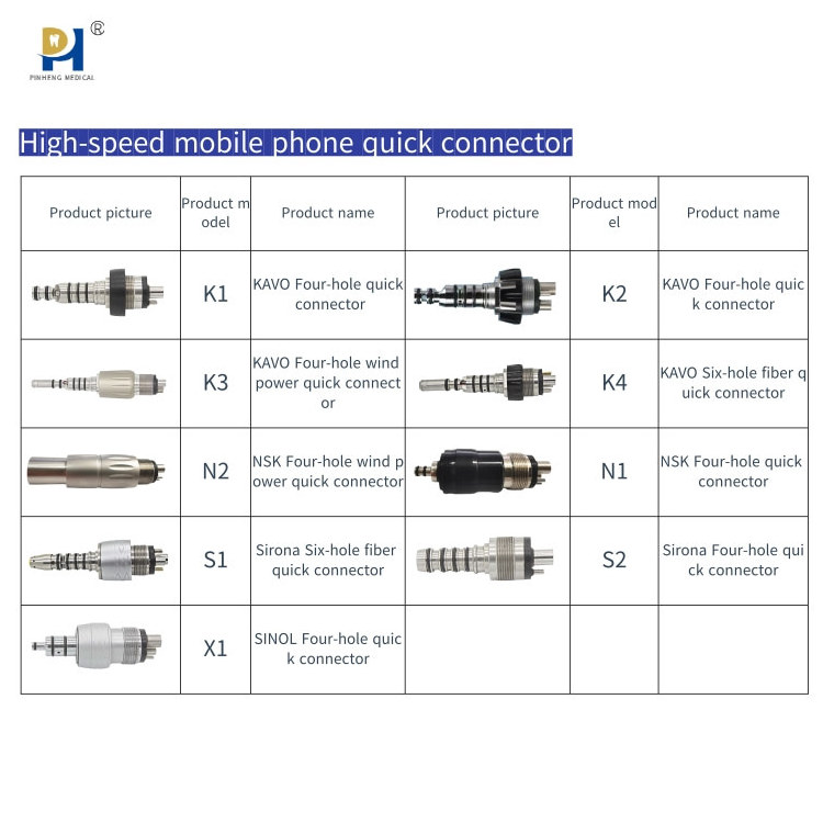 High Quality All brand Dental Handpiece cartridge spindle shaft and accessories