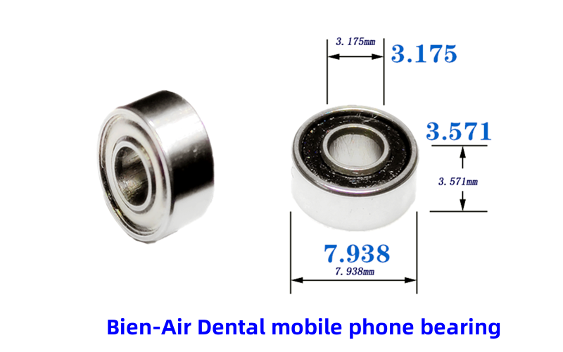 Dental high and low speed rotor cartridge bearings ceramic dental drill bearings