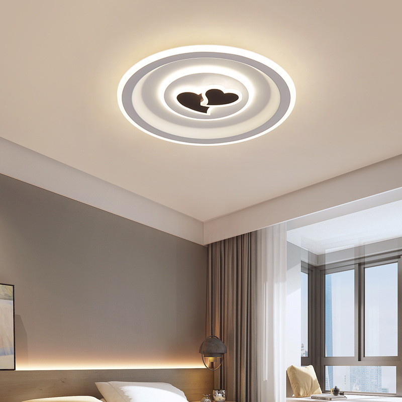 Zhongshan Factory Acrylic black indoor hotel lobby european style modern ceiling light for living room