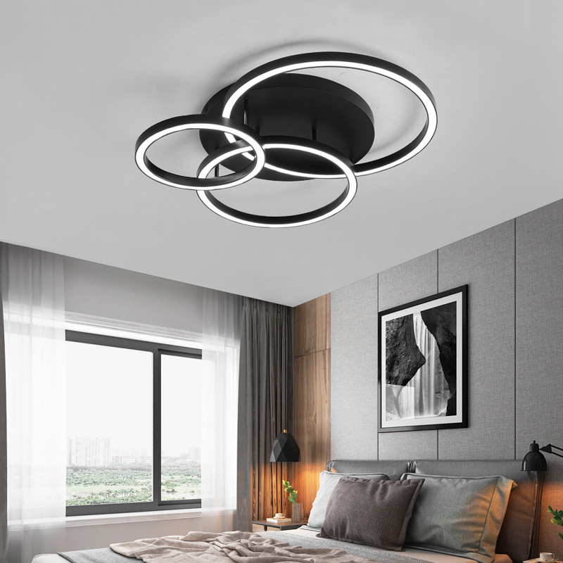 Modern Acrylic Dimmable Led Ceiling Lamp Bedroom House Living room Ceiling Mount Light Fixture