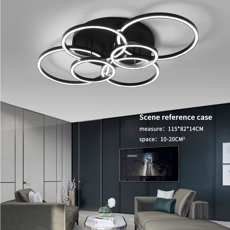 Modern Acrylic Dimmable Led Ceiling Lamp Bedroom House Living room Ceiling Mount Light Fixture