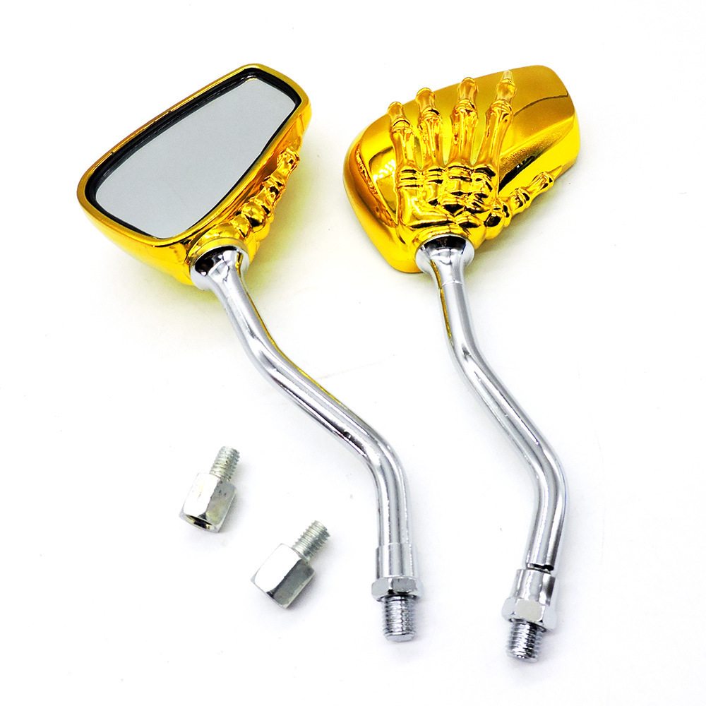 Universal Motorcycle  Rear-View Side Mirror Universal Fit Mirror Bolt For Street Sport Bike Chopper Cruiser