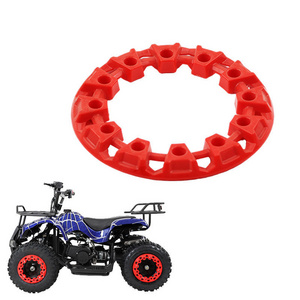 Dirt Bike ATV Beach Bike Decorative Side Cover Colorful ATV Tire Wheel Decoration 10 inch 8 inch 6 inch