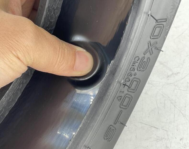 10x3.00-6 Tubeless Tire for DUALTRON ZERO KUGOO KAABO Electric Scooter 10 Inch CST Wear Resistant with Jelly Glue Vacuum Tyre