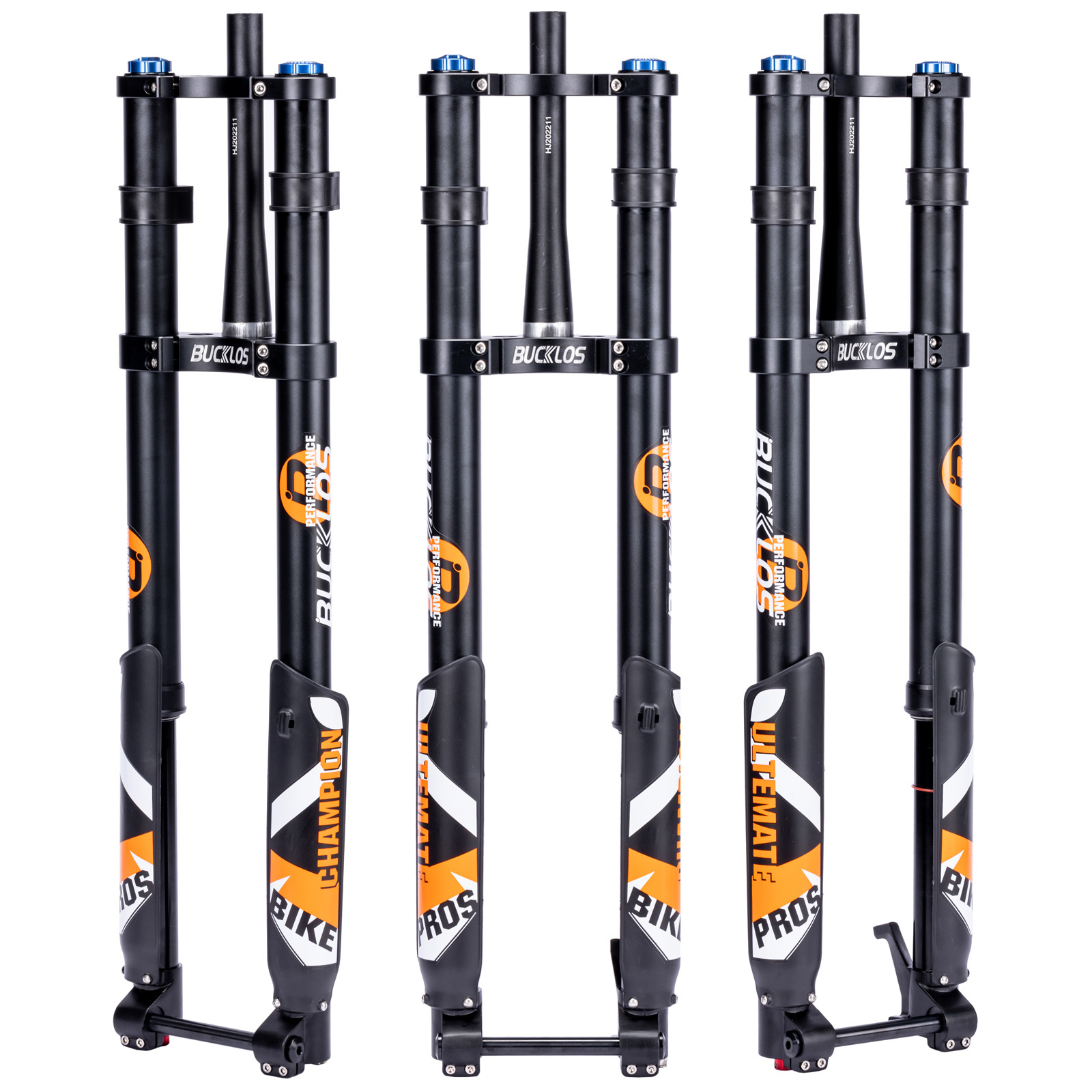 Double Crown Inverted Fork Aluminum Bicycle Forks BUCKLOS Horquilla mtb 29 inch MTB Electric Downhill Inverted Forks