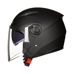 Jiekai Motorcycle half Helmets Dual Lens Scooter Moto Helmet  Riding capacete de moto motocross Helmets