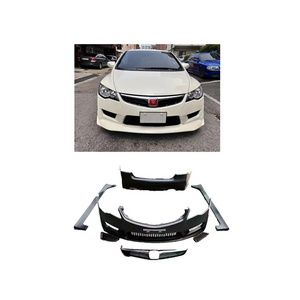 Car Bumper Body Kit for Honda Civic 4dr 2006 2007 2008 Upgrade Honda Civic 2010 Model Body Kit