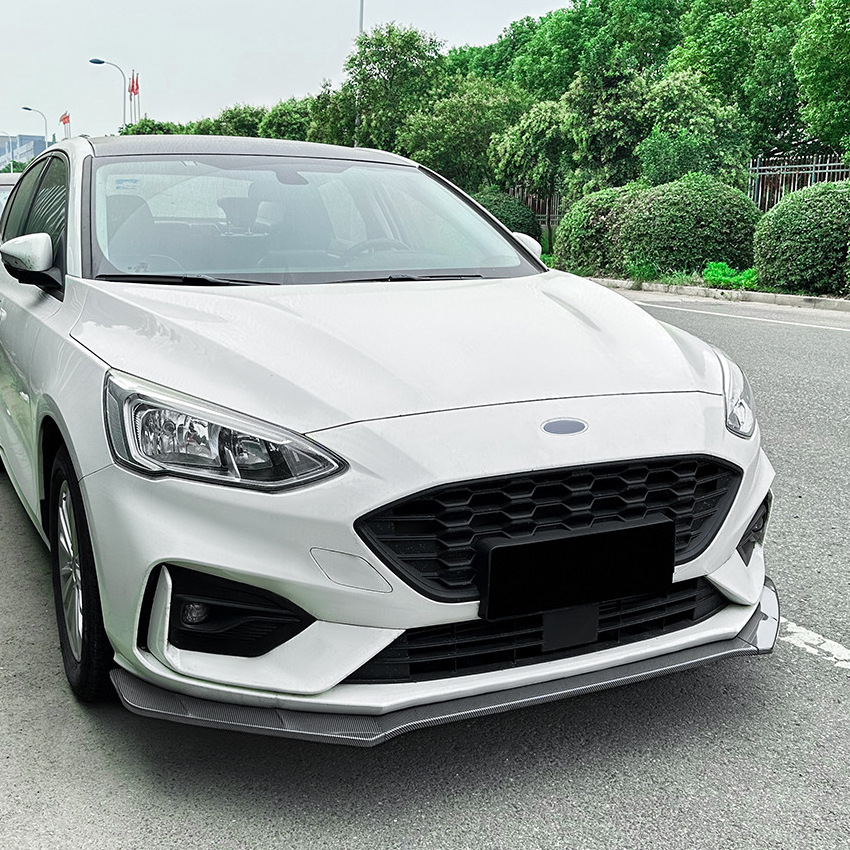 Custom Ford Focus MK4 ST Line Front Bumper 2019-2022 Ford Focus Front Scoop Front Lip Conversion